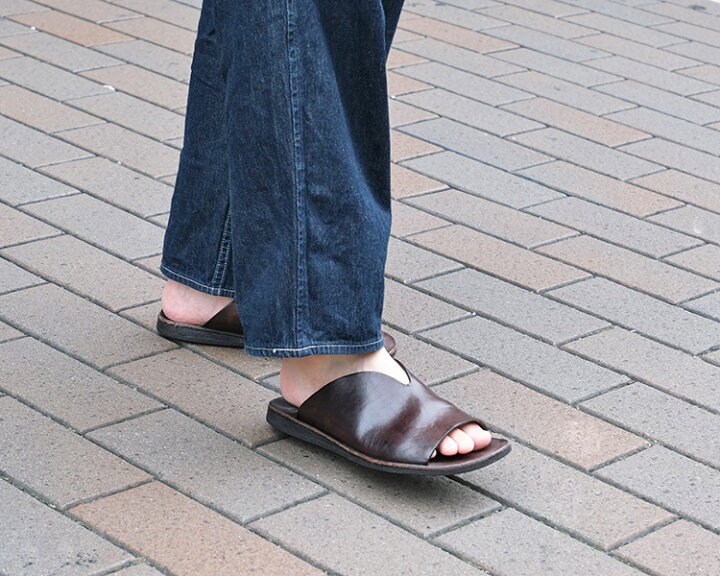 楽天市場】BRADOR ブラドール LEATHER SANDALS レザーサンダル 