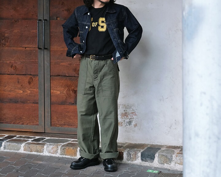楽天市場】Workers ワーカーズ Baker Pants ベイカーパンツ Trace MIL 