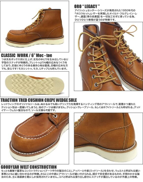 楽天市場】レッドウィング REDWING 875 アイリッシュセッター 