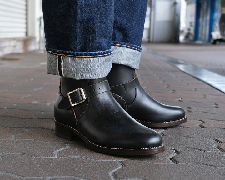 楽天市場】JELADO the BOOTED ENGINEER BOOT BLACK ジェラードザブー 