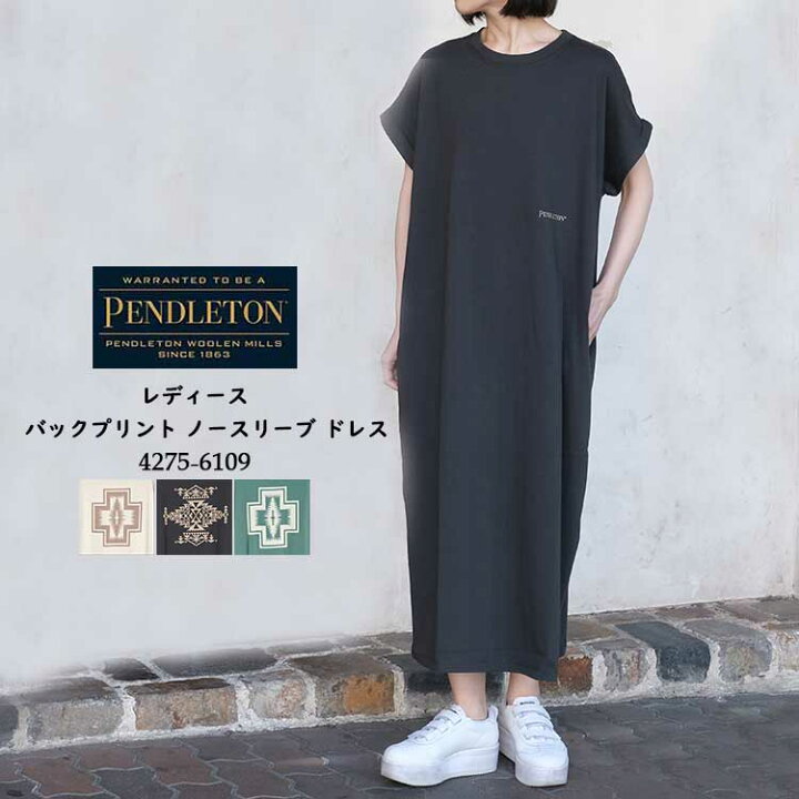楽天市場】【SP15】ペンドルトン ワンピース レディース ノースリーブ 
