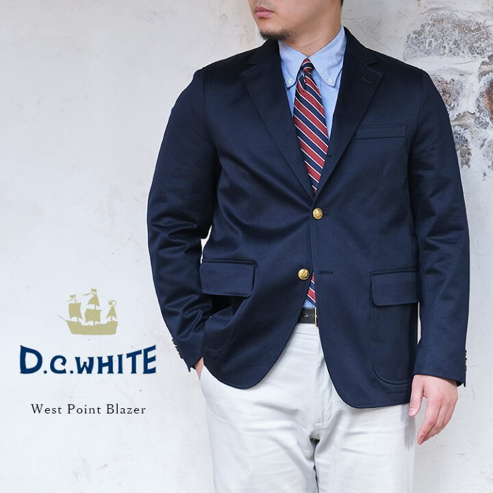 楽天市場】D.C.WHITE ディーシーホワイト West Point Blazer ウエスト 