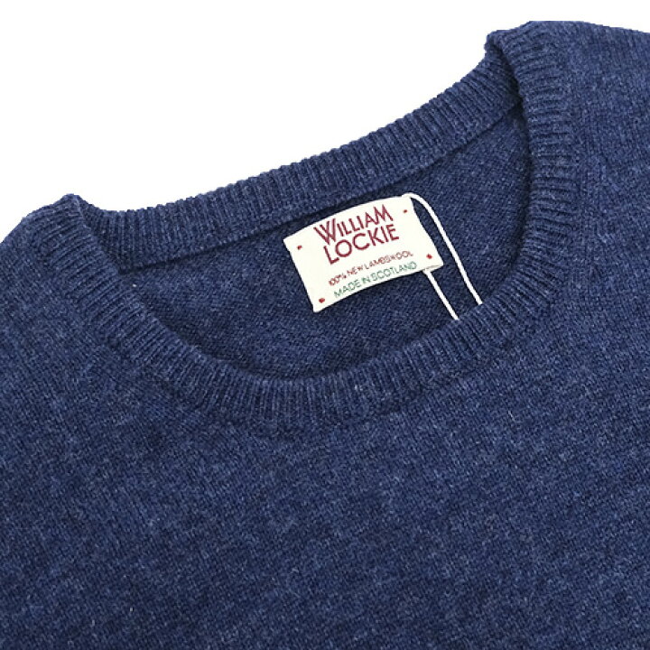 楽天市場】William Lockie ウィリアムロッキー Crew Neck Sweater 