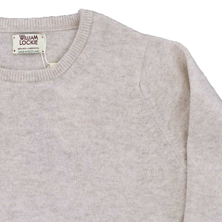 楽天市場】William Lockie ウィリアムロッキー Crew Neck Sweater 