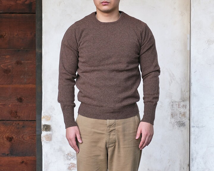 楽天市場】William Lockie ウィリアムロッキー Crew Neck Sweater 