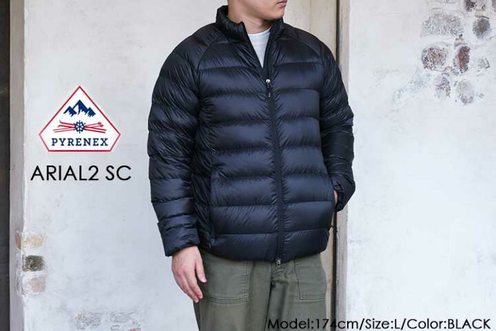 楽天市場】【SP15】ピレネックス アリアル 2 SC メンズ ダウン  