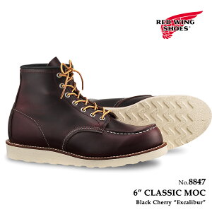 �y�����������������z���b�h�E�B���O REDWING 8847 6�C���` �N���V�b�N ���b�N �u���b�N�`�F���[ ���b�h�E�B���O �o�[�K���f�B�[