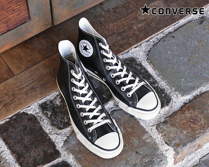楽天市場】CONVERSE コンバース LEATHER ALL STAR J HI レザー 