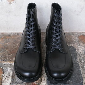 【クーポン対象外※ご利用後も適用前の価格にて販売】BROTHER BRIDGE ブラザーブリッジ WARREN ウォーレン LOANO BLK / COW プルアップレザー ブラック ブーツ マンソンラスト モカシン 革靴 浅草 メンズ