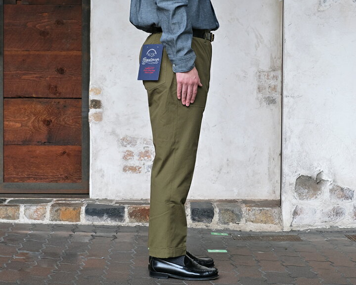 BARNSTORMER(バーンストーマー)DRESS FATIGUE PANTS [BARNSTORMER] バーンストーマー ドレスファティーグパンツ ベイカーパンツ ミリタリー DRESS FATIGUE 13