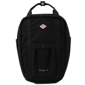 【S】【クーポン対象外※ご利用後も適用前の価格にて販売】 ダントン リュック バックパック レディース メンズ ソロテックスツイル ブラック/グリーン DANTON RIVOLI 15