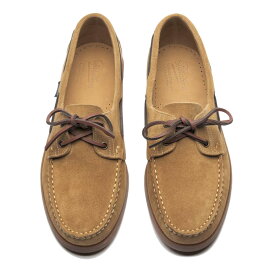 【ソックス1点プレゼント♪】パラブーツ バース メンズ 靴 デッキシューズ スエード ローファー Paraboot BARTH MENSVEL FAUVE/ブラウン 5/5.5/6/6.5/7/7.5/8/8.5/9/9.5/23.5cm/24cm/24.5cm/25cm/25.5cm/26cm/26.5cm/27cm/27.5cm/28cm 780525