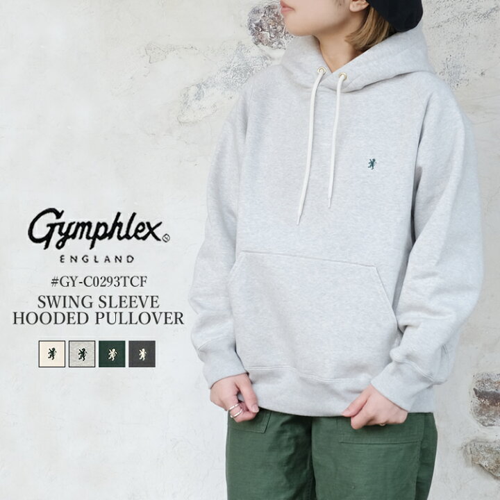 楽天市場】【S】ジムフレックス Gymphlex パーカー スウィングスリーブ 