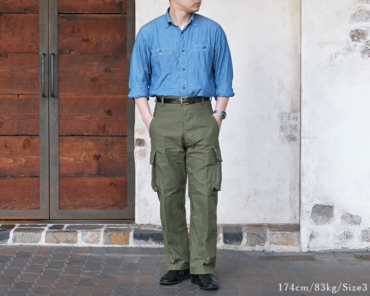 楽天市場】ARAN アラン M-49 Cargo Pants カーゴパンツ Olive Drab 