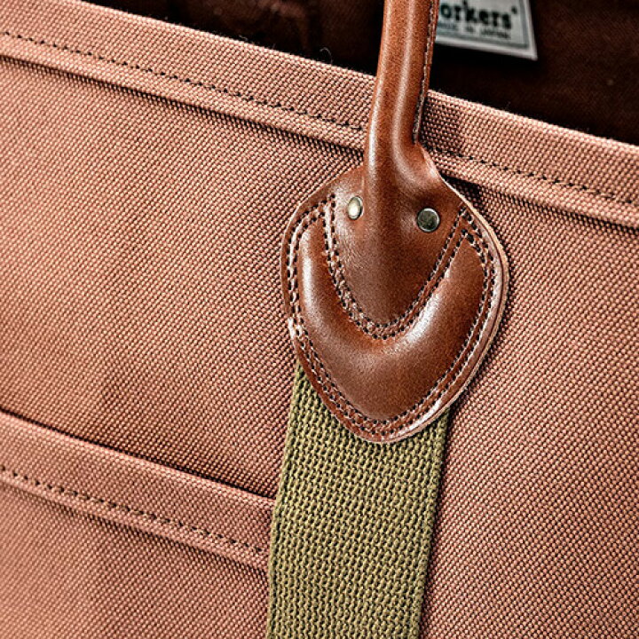 楽天市場】Workers ワーカーズ Leather Handle Tote Bag レザー 
