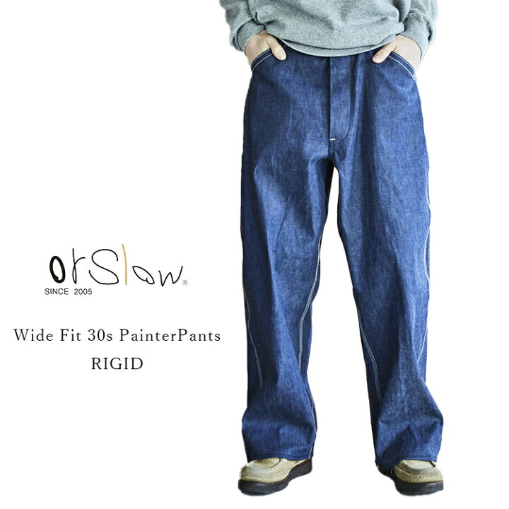 楽天市場】orSlow オアスロウ 01-5126-80 Wide Fit 30
