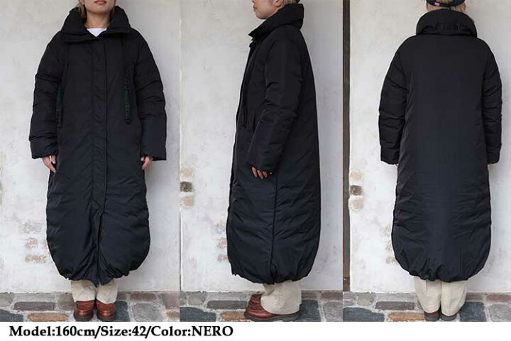 美品☆Duvetica acequattro ネイビー 40 ダウンコート DUVETICA 