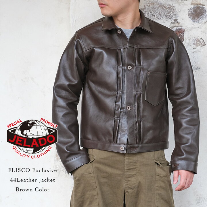 楽天市場】FLISCO別注 JELADO ジェラード 44Leather Jacket 44レザー 