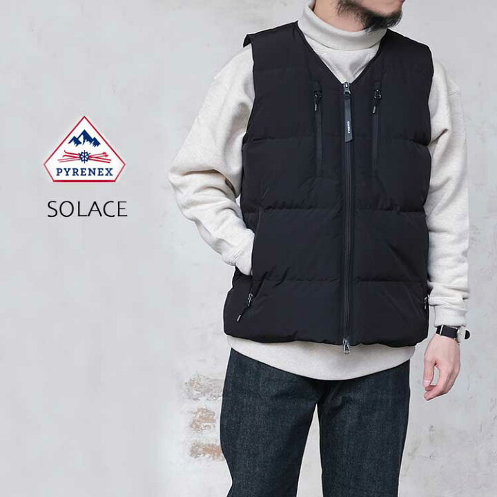楽天市場】ピレネックス PYRENEX ダウンベスト SOLACE ソレイス メンズ 