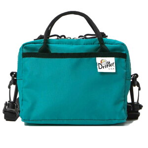 �h���t�^�[ DRIFTER �V�����_�[�o�b�O �e�B�t�B���~�j�o�b�O ���f�B�[�X �����Y DFV1880 TIFFIN MINI BAG 2WAY �i�C���� �V�����_�[�t�� �|�P�b�g�t�� �u���b�N �s�[�R�b�N ���I�p�[�h �q���E�� W18cm×H1