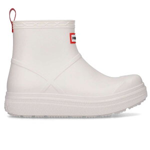 �n���^�[ HUNTER ���C���u�[�c ���f�B�[�X UFS7105PVC �v���C ���[���f�b�g �u�[�c ���C �V���[�g�� �u���b�N �z���C�g �x�[�W�� 4 5 6 23cm 24cm 25cm