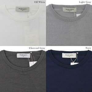 MOONCASTLE ���[���L���b�X�� ICE COTTON CREWNECK RELAX �A�C�X�R�b�g�� �N���[�l�b�N �����b�N�X IC13 ���� �R�b�g���j�b�g �����Y �kFL�l