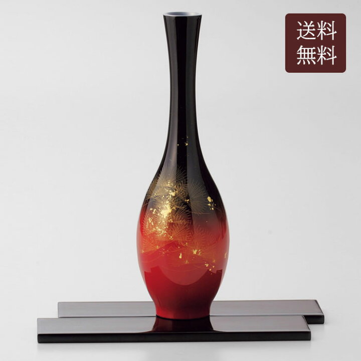 楽天市場】輪島塗 花器 鶴首型 曙華翔 : フリスト