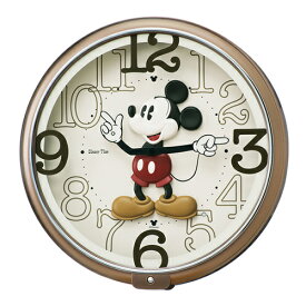 セイコークロック ディズニー ミッキーマウス 掛け時計 キャラクタークロック FW576B【セイコークロック正規販売店】【SEIKO】【送料無料】【プレゼントにおすすめ】【モノ・フロート】