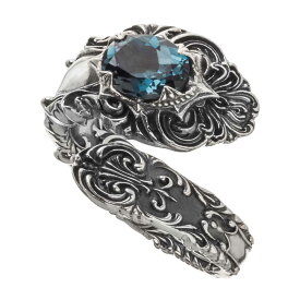 アルテミスクラシック ロンドンブルートパーズスプーンリング メンズ サイズ 15-23号 ACR0299 ArtemisClassic London Blue Topaz Spoon Ring Size 15-23　Mens size シルバーアクセサリー silver jewelry