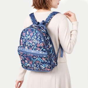 ���X�|�[�g�T�b�N LeSportsac �����b�N�T�b�N ���f�B�[�X BASIC BACKPACK �o�b�N�p�b�N �ԕ� �u���[�n 7812 E718