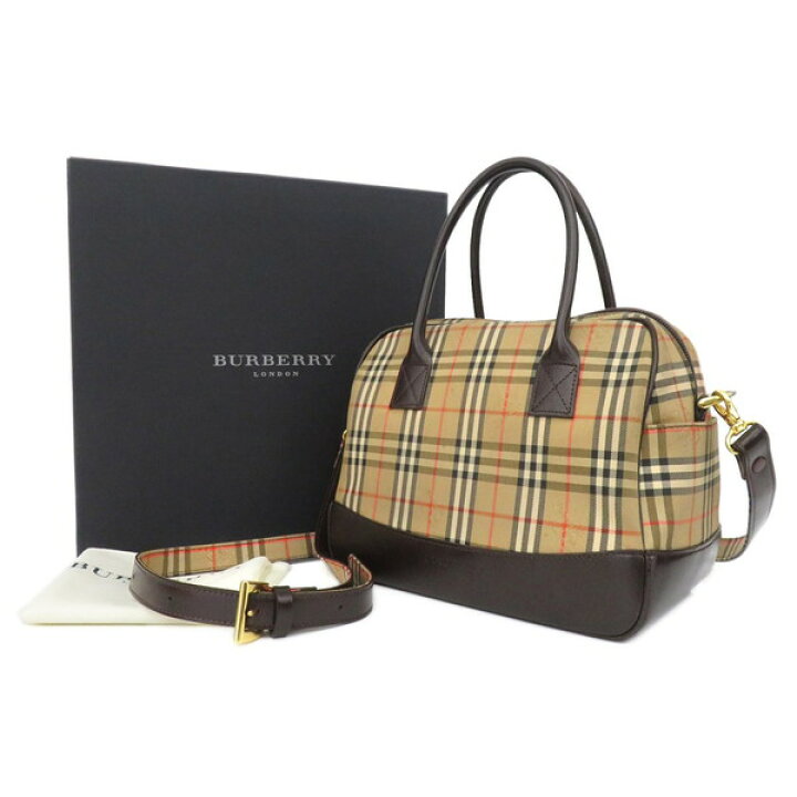 楽天市場】BURBERRY バーバリー ノバチェック柄 キャンバス 