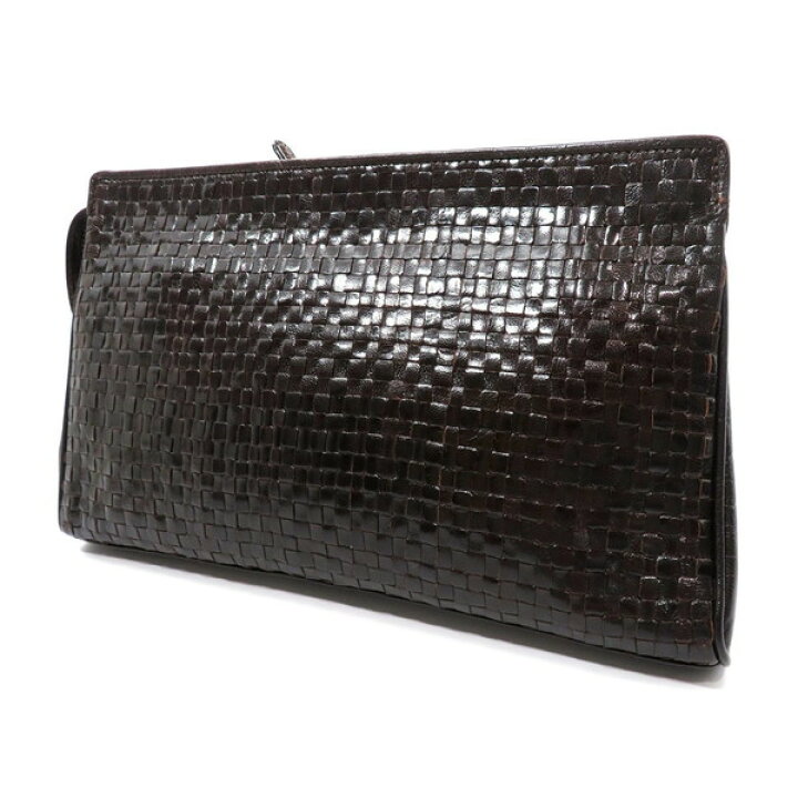 FENDI フェンディ メッシュ クラッチバッグ ブラック（フェンディ 