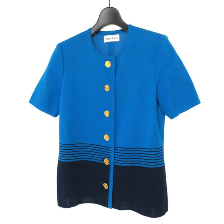 楽天市場】Yves Saint Laurent イヴサンローラン バイカラー YSLロゴ  