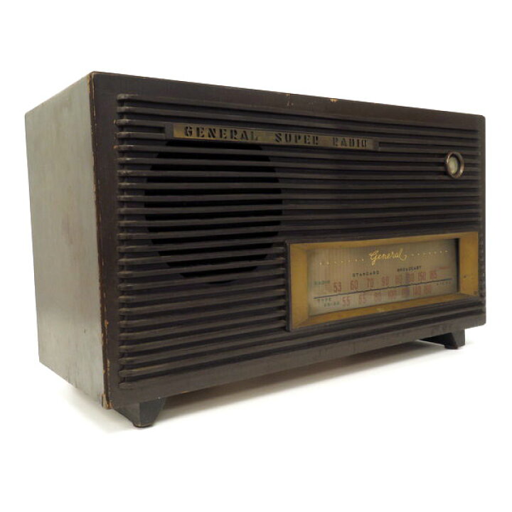楽天市場】【中古】GENERAL ゼネラル 真空管ラジオ GENERAL SUPER 