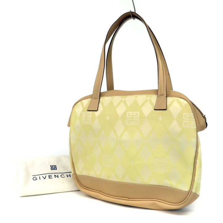 楽天市場】【美品】GIVENCHY ジバンシィ 4Gロゴ 総柄 キャンバス 