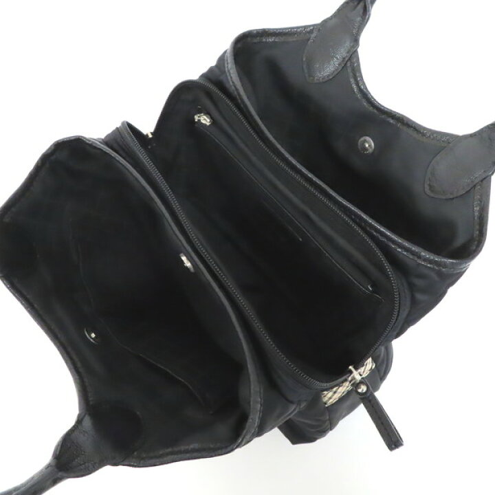 楽天市場】【美品】DAKS ダックス ロゴ シルバー金具 キルティング 