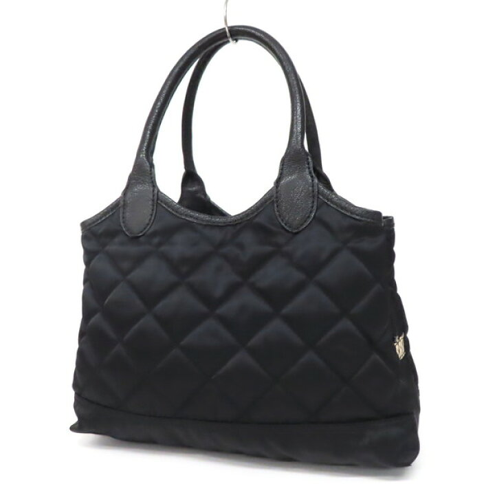 楽天市場】【美品】DAKS ダックス ロゴ シルバー金具 キルティング 