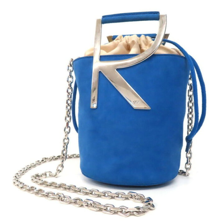 楽天市場】【美品】Roger Vivier ロジェヴィヴィエ 持ち手ロゴ 