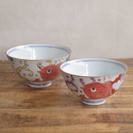 有田焼 飯碗 茶碗 めでたや 鯛 富士山 椿 瓢箪 徳七窯 大 小 昭和レトロ 和食器 ボウル