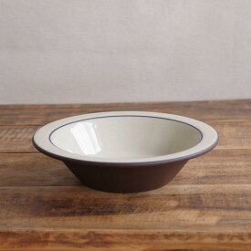 ホーンジー コーンローズ グレージュ ベージュ スーププレート デザートボウル シリアル 深皿 17cm HORNSEA Cornrose #231014-1~6 【海外直輸入中古品】
