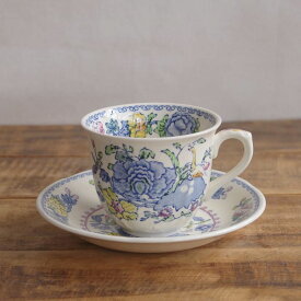 メイソンズ Mason's リージェンシー Regency コーヒーカップ ソーサー ヴィンテージ食器 鳥 花 オリエンタル #240711-1~6 【海外直輸入中古品】