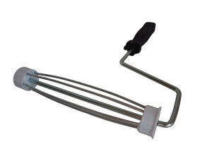 ローラーハンドル(9インチ) ローラー ハンドル 塗床道具 塗床 塗り床 床塗 床塗装 塗床補修 コンクリート補修 食品工場 物流倉庫 製造工場 穴補修 亀裂補修 クラック ひび割れ 段差補修 凸