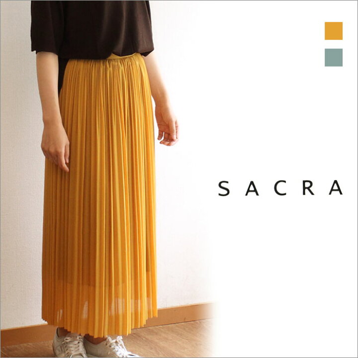 楽天市場】☆30％OFFセール☆【SACRA−サクラ】ゆるいプリーツ 