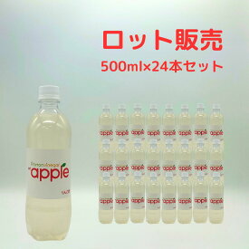 【ロット販売24本】プロトンビネガーMTアップルハニー 500ml りんご酢 りんご 竈方の塩 長谷川養蜂百花蜜