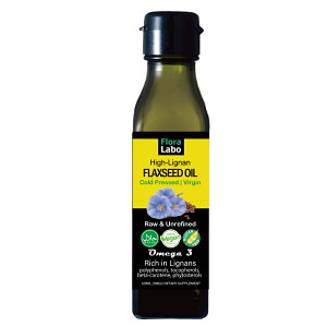 �A�}�j�� 120mL �����m�� �H�p �R�[���h�v���X �G�L�X�g���o�[�W�� ���Y�� �I���K3 �����m�����_ �h�C�c�Y ���A�� �i�`�������I�C�� ���� Flora Labo PREMIUM COLD PRESSED FLAXSEED OIL