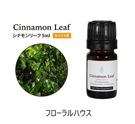 アロマオイル シナモンリーフ 精油　エッセンシャルオイル　5ml