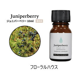 アロマオイル ジュニパーベリー 精油　エッセンシャルオイル　10ml　夏バテに最適