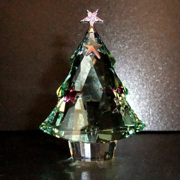 楽天市場】送料無料【SWAROVSKI】スワロフスキー置物 クリスマスツリー  
