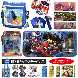 到着後レビュー記載でキャラクターグッズプレゼント 筆箱 小学生 男の子 女の子 スパイダーマン ディズニー かわいい シンデレラ 両面 白雪姫 アナと雪の女王 ラプンツェル