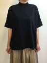 Brocante ブロカント 39-170N 19-9 クローTシャツ ブラック ハイゲージ天竺 カットソー ドミンゴ MadeinJAPAN 日本製